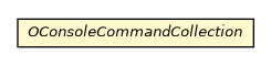 Package class diagram package OConsoleCommandCollection