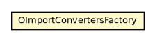 Package class diagram package OImportConvertersFactory