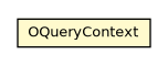 Package class diagram package OQueryContext