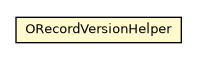 Package class diagram package ORecordVersionHelper