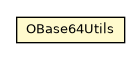 Package class diagram package OBase64Utils
