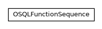 Package class diagram package com.orientechnologies.orient.core.sql.functions.sequence