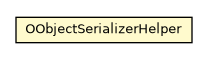 Package class diagram package OObjectSerializerHelper
