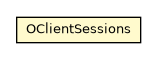 Package class diagram package OClientSessions