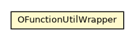 Package class diagram package OFunctionUtilWrapper