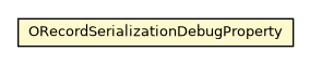 Package class diagram package ORecordSerializationDebugProperty