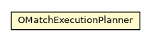 Package class diagram package OMatchExecutionPlanner