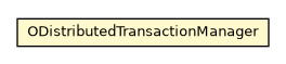 Package class diagram package ODistributedTransactionManager