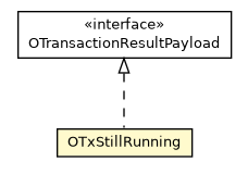 Package class diagram package OTxStillRunning