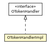 Package class diagram package OTokenHandlerImpl