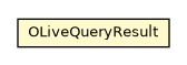 Package class diagram package OLiveQueryResult