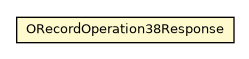 Package class diagram package ORecordOperation38Response