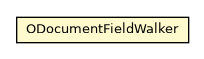 Package class diagram package ODocumentFieldWalker