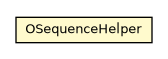 Package class diagram package OSequenceHelper
