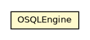 Package class diagram package OSQLEngine