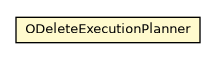 Package class diagram package ODeleteExecutionPlanner