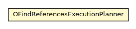 Package class diagram package OFindReferencesExecutionPlanner