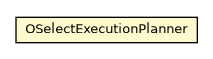 Package class diagram package OSelectExecutionPlanner