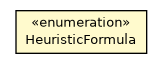 Package class diagram package HeuristicFormula