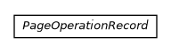Package class diagram package com.orientechnologies.orient.core.storage.impl.local.paginated.wal.po