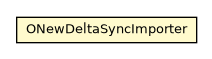 Package class diagram package ONewDeltaSyncImporter